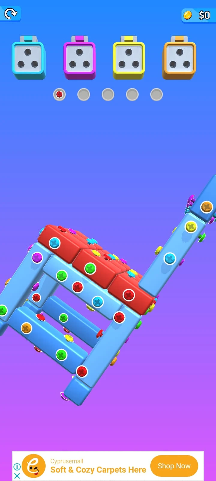 Screw Puzzle Blast 3D screenshot