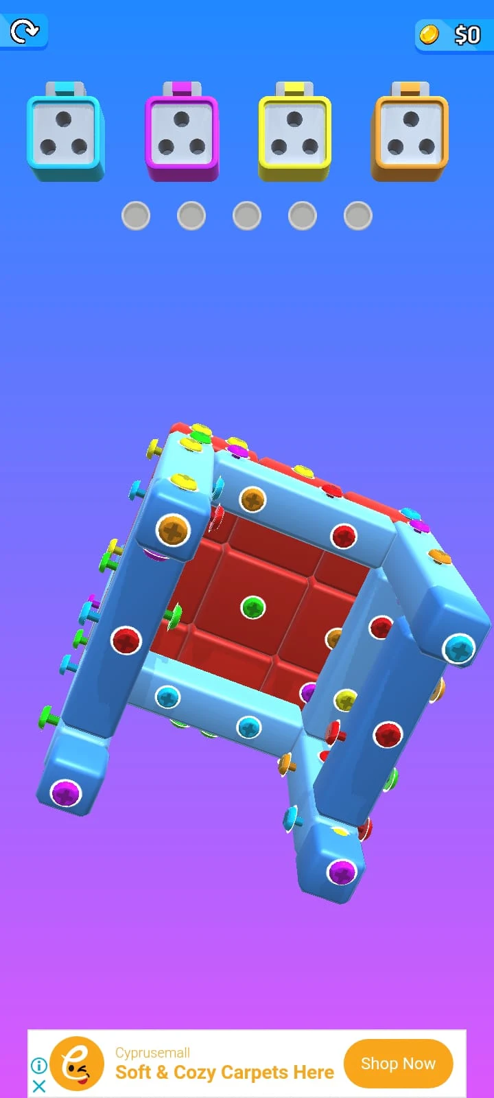 Screw Puzzle Blast 3D screenshot